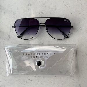 NEW Quay x Desi High Key Fades Aviators
